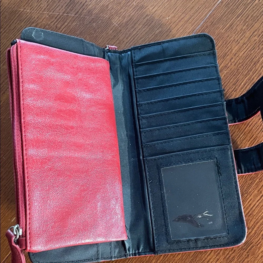 Kenneth Cole Reaction Cherry Red Wristlet